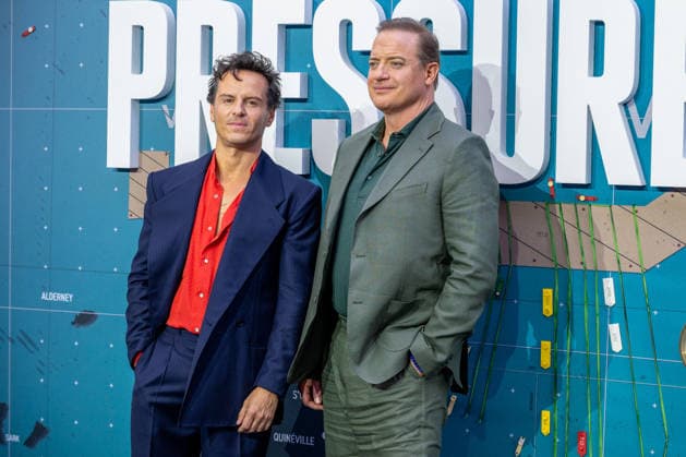 Andrew Scott and Brendan Fraser attends Pressure European Premiere at the Odeon Luxe, Leicester Square in London, England. UK. Tuesday 1st September 2026. Copyright: xJamesxWarrenx PRESSURE - EUROPEAN PREMIERE4