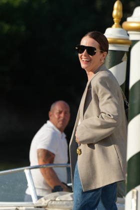 Claire Foy arriving ahead of the 83rd Venice International Film Festival on September 1, 2026, in Venice, Italy. Lucia Sabatelli, Bestimage, Venice, Italy  Copyright: xLuciaxSabatellix xBestimagexLuciaxSabatellix xBestimagex