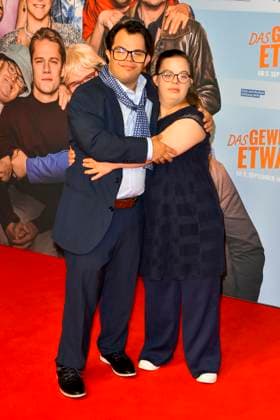 ABB GEWISSEETWAS- Frangiskos Kakoulakis mit Antonia Riet zu Gast auf dem roten Teppich bei der NRW Kino Film Premiere Das gewisse Etwas im Kino Cinedom am 01.SEPTEMBER 2026 in Koeln NRW Deutschland *** ABB GEWISSEETWAS: Frangiskos Kakoulakis and Antonia Riet appeared on the red carpet at the NRW Kino film premiere of *Das gewisse Etwas* at the Cinedom cinema on September 1, 2026, in Cologne, North Rhine-Westphalia, Germany