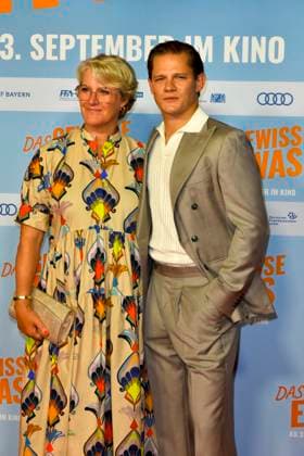 ABB GEWISSEETWAS- Max von der Groeben mit Viola Jaeger zu Gast auf dem roten Teppich bei der NRW Kino Film Premiere Das gewisse Etwas im Kino Cinedom am 01.SEPTEMBER 2026 in Koeln NRW Deutschland