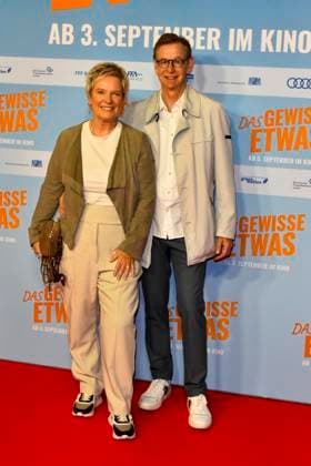 ABB GEWISSEETWAS- Biggi Lechtermann mit Ingo Kersting zu Gast auf dem roten Teppich bei der NRW Kino Film Premiere Das gewisse Etwas im Kino Cinedom am 01.SEPTEMBER 2026 in Koeln NRW Deutschland