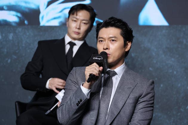 Made in Korea Season 2 press conference in Seoul South Korean actor Hyun Bin speaks during a news conference for the Disney+ original series Made in Korea Season 2 at the Conrad Seoul hotel in Seoul, South Korea, on September 02, 2026. Seoul South Korea  Copyright: xMatrixxImagesx xJungxUi-Chelx