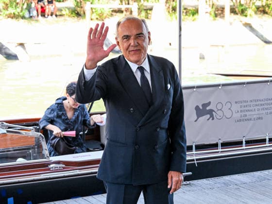 IPA88024477 - Venice, 83rd Venice International Film Festival 2026 - Day 1 - Arrivals at the Excelsior Hotel pier - Pictured: Alberto Barbera  Copyright: xManuelexMangiarottix xPoolxPhotoxEventsx08x 88024477