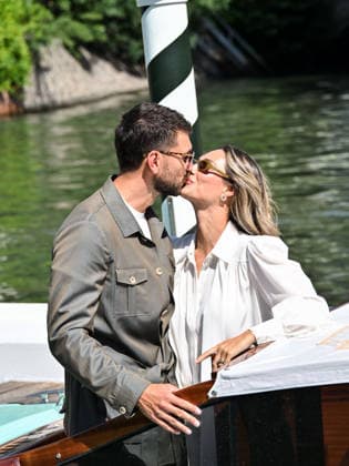 IPA88025335 - Venice, 83rd Venice International Film Festival 2026 - Day 1 - Arrivals at the Excelsior Hotel pier - Pictured: Beatrice Valli, Marco Fantini  Copyright: xSimonexComix xPoolxPhotoxEventsx08x 88025335