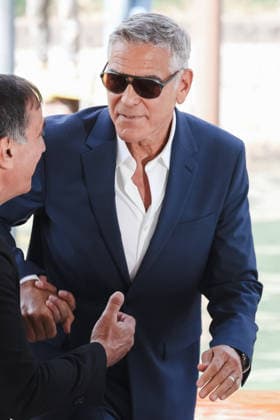 IPA88026481 - Venice: The cast arrives at the photocall for the press conference announcing the Golden Lion for Lifetime Achievement during the 83rd Venice International Film Festival at the Palazzo del CasinÃ². Pictured: George Clooney (French-American actor and director)  Copyright: xAlessandroxBremecx xx 88026481