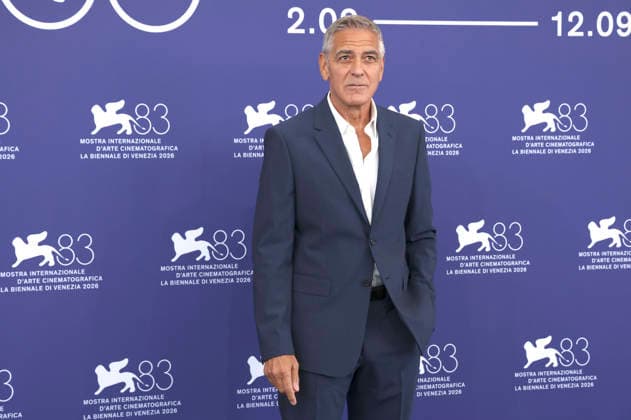 George Clooney beim Photocall anlässlich der Verleihung des Goldenen Löwen für das Lebenswerk auf der Biennale di Venezia 2026 83. Internationale Filmfestspiele von Venedig im Palazzo del Casino. Venedig, 02.09.2026