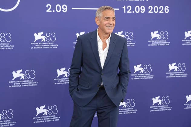 George Clooney beim Photocall anlässlich der Verleihung des Goldenen Löwen für das Lebenswerk auf der Biennale di Venezia 2026 83. Internationale Filmfestspiele von Venedig im Palazzo del Casino. Venedig, 02.09.2026
