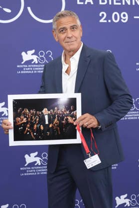 George Clooney beim Photocall anlässlich der Verleihung des Goldenen Löwen für das Lebenswerk auf der Biennale di Venezia 2026 83. Internationale Filmfestspiele von Venedig im Palazzo del Casino. Venedig, 02.09.2026