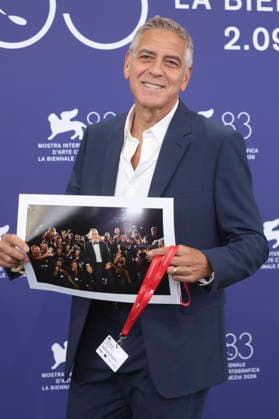 George Clooney beim Photocall anlässlich der Verleihung des Goldenen Löwen für das Lebenswerk auf der Biennale di Venezia 2026 83. Internationale Filmfestspiele von Venedig im Palazzo del Casino. Venedig, 02.09.2026