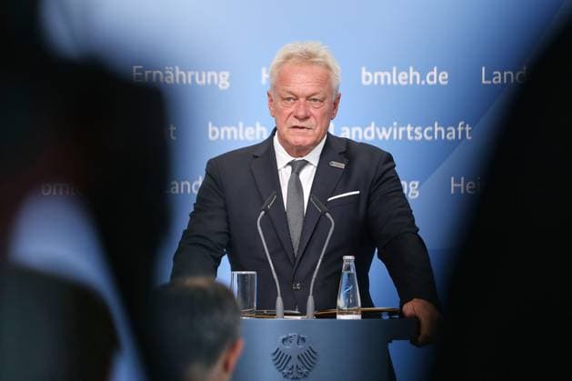 News Bilder des Tages Berlin, Deutschland, 02.09.2026: Bundeslandwirtschaftsministerium: Vorstellung Erntebericht 2026: Bundesminister für Landwirtschaft, Ernährung und Heimat Alois Rainer (CSU) *** Berlin, Germany, September 2, 2026 Federal Ministry of Agriculture Presentation of the 2026 Harvest Report Federal Minister of Agriculture, Food, and Home Affairs Alois Rainer (CSU) Copyright: xdtsxNachrichtenagenturx dts_132476