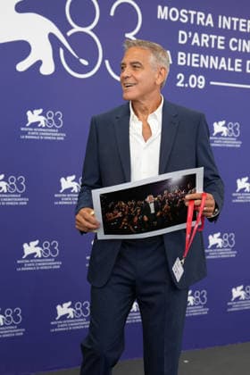George Clooney attending the Golden Lion for Lifetime Achievement photocall during the 83rd Venice International Film Festival in 2026, on September 2, 2026, in Venice, Italy. Lucia Sabatelli, Venice, Italy Copyright: xLuciaxSabatellix xBestimagexLuciaxSabatellix xBestimagex
