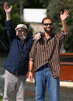 September 2, 2026, Venice, ITALY: Italian director Gianni Amelio (L) and Italian actor Alessandro Borghi arrive at the Hotel Excelsior dock in Lido Beach for the Venice International Film Festival, in Venice, Italy, 02 September 2026. The 83rd edition of the Venice Film Festival runs from 02 to 12 September 2026. ANSA ETTORE FERRARI Venice ITALY  - ZUMAa110 20260902_zaf_a110_041 Copyright: xEttorexFerrarix