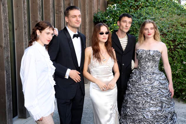 Lia von Blarer, Lucas Englander, Emilia Schüle, Sebastian Schneider und Luna Wedler bei der Premiere des Kinofilms Das Mädchen mit der Leica La ragazza con la Leica The Girl with the Leica auf der Biennale di Venezia 2023 83. Internationale Filmfestspiele von Venedig im Sala Darsena. Venedig, 02.09.2026