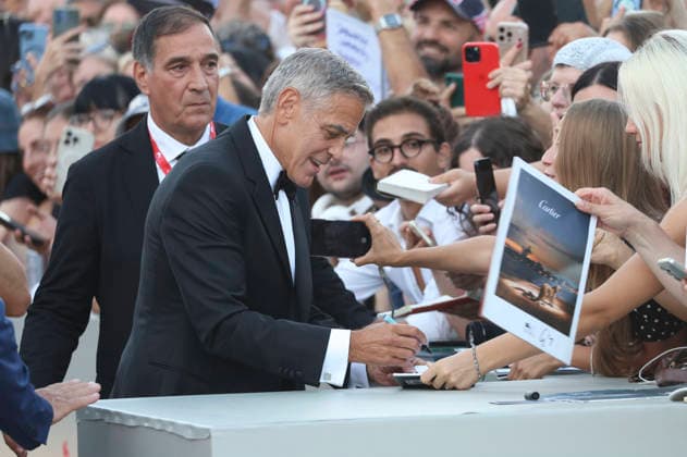 George Clooney bei der Opening Ceremony mit der Premiere des Kinofilms Ink auf der Biennale di Venezia 2023 83. Internationale Filmfestspiele von Venedig im Palazzo del Cinema. Venedig, 02.09.2026