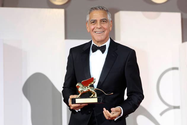 George Clooney mit den Goldenen Löwen für sein Lebenswerk auf der Biennale di Venezia 2023 83. Internationale Filmfestspiele von Venedig im Palazzo del Cinema. Venedig, 02.09.2026
