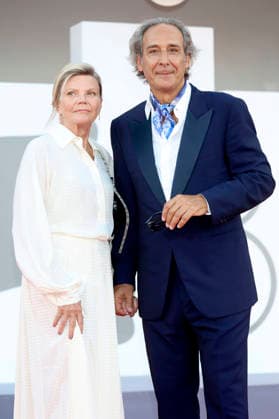 Dominique Lemonnier und Alexandre Desplat bei der Opening Ceremony mit der Premiere des Kinofilms Ink auf der Biennale di Venezia 2023 83. Internationale Filmfestspiele von Venedig im Palazzo del Cinema. Venedig, 02.09.2026