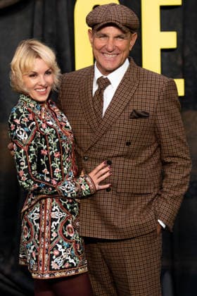 Emma Ford and Vinnie Jones at The Gentlemen Season 2 World Premiere at Guildhall in London on September 2, 2026. LONDON, ENGLAND - SEPTEMBER 2: Emma Ford and Vinnie Jones at The Gentlemen Season 2 World Premiere at Guildhall in London on September 2, 2026., Credit:Pupat Chenaksara Avalon UK, London  Copyright: xPupatxChenaksarax xAvalonx 1130195613