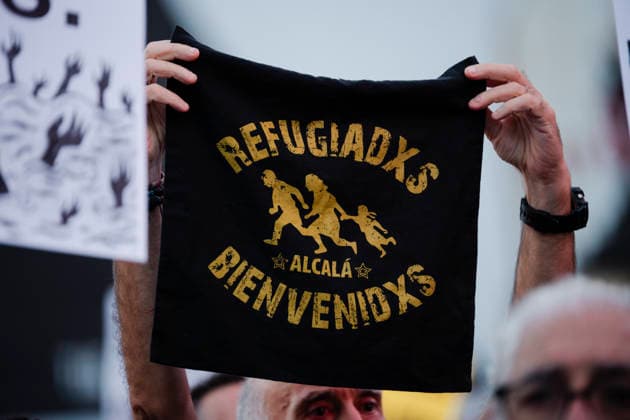 News Bilder des Tages Rally in Madrid Against Racism in Ceuta A sign at a rally against racism in Ceuta, in Plaza de Callao, on September 2, 2026, in Madrid, Spain. The Madrid Internationalist Assembly has organized this protest under the slogan Let’s Put a Stop to Racism. SEPTEMBER 2, 2026 CEUTA DAY PROTEST RALLY MIGRANTS IMMIGRANTS SUPPORT SOLIDARITY CRISIS MIGRATION CRISIS HUMANITARIAN CRISIS RACISM ANTI-RACISM Madrid Madrid, Spain  Copyright: xMateoxLanzuelax 7745453
