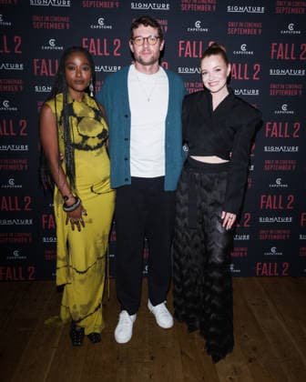 Fall 2 Uk Gala Screening on Wednesday 2 September 2026 Arsema Thomas, Tom Brittney And Harriet Slater attends the Fall 2 Uk Gala Screening on Wednesday 2 September 2026 at Vue West End, London. ., Credit:Julie Edwards Avalon  Copyright: xJuliexEdwardsx xAvalonx 1130202625
