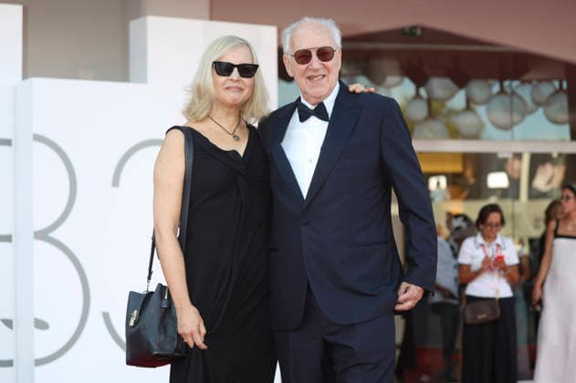 Lena Herzog mit Ehemann Werner Herzog bei der Opening Ceremony mit der Premiere des Kinofilms Ink auf der Biennale di Venezia 2023 83. Internationale Filmfestspiele von Venedig im Palazzo del Cinema. Venedig, 02.09.2026