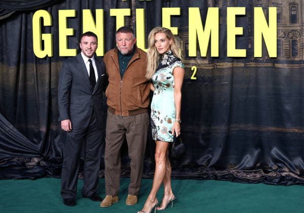 The world premiere of The Gentlemen Season 2 at the Guildhall in London. Rocco Ritchie, Guy Ritchie and Jacqui Ritchie attend the world premiere of the TV series The Gentlemen Season 2 at Guildhall, London on September 02, 2026. London The Guildhall UK Copyright: xFredxDuvalx