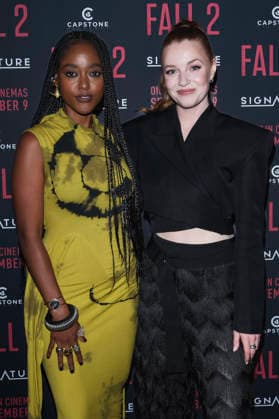 Arsema Thomas und Harriet Slater beim Screening des Kinofillms Fall 2: Deadpoint im Vue West End. London, 02.09.2026