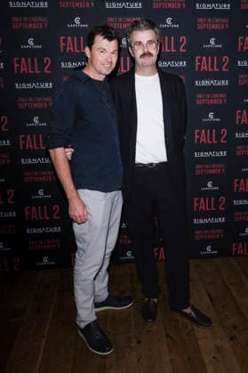 Scott Mann und Jonathan Frank beim Screening des Kinofillms Fall 2: Deadpoint im Vue West End. London, 02.09.2026