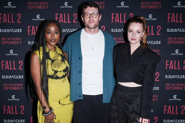 Arsema Thomas, Tom Brittney und Harriet Slater beim Screening des Kinofillms Fall 2: Deadpoint im Vue West End. London, 02.09.2026