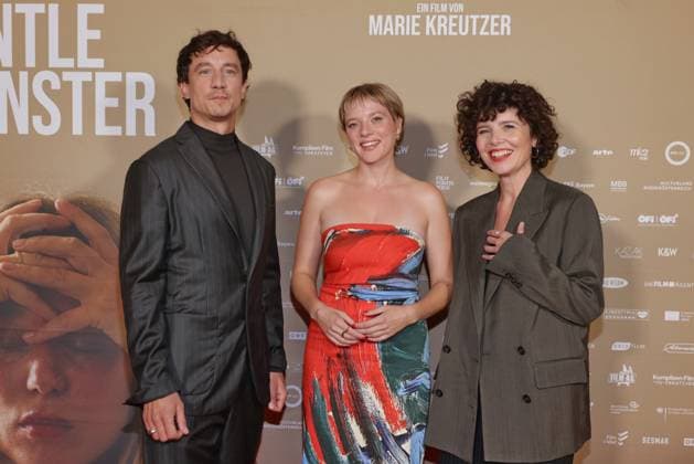 Gentle Monster Laurence Rupp, Jella Haase, Marie Kreutzer Premiere Gentle Monster im Delphi Filmpalast, Berlin Datum: 02.09.2026 Copyright: xEventpress Kratschx
