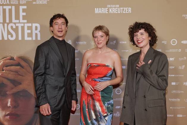 Gentle Monster Laurence Rupp, Jella Haase, Marie Kreutzer Premiere Gentle Monster im Delphi Filmpalast, Berlin Datum: 02.09.2026 Copyright: xEventpress Kratschx