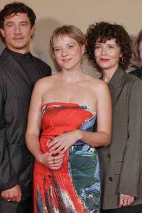 Gentle Monster Laurence Rupp, Marie Kreutzer, Jella Haase. Premiere Gentle Monster im Delphi Filmpalast, Berlin Datum: 02.09.2026 Copyright: xEventpress Kratschx