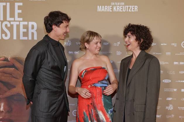 Gentle Monster Laurence Rupp, Jella Haase, Marie Kreutzer Premiere Gentle Monster im Delphi Filmpalast, Berlin Datum: 02.09.2026 Copyright: xEventpress Kratschx