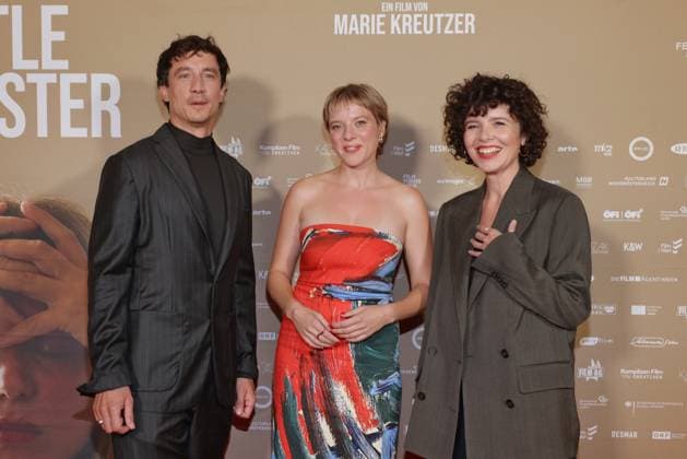 Gentle Monster Laurence Rupp, Jella Haase, Marie Kreutzer Premiere Gentle Monster im Delphi Filmpalast, Berlin Datum: 02.09.2026 Copyright: xEventpress Kratschx