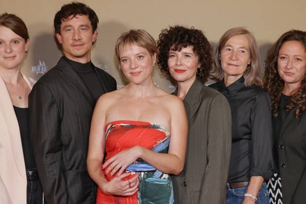 Gentle Monster Laurence Rupp, Marie Kreutzer, Jella Haase. Premiere Gentle Monster im Delphi Filmpalast, Berlin Datum: 02.09.2026 Copyright: xEventpress Kratschx