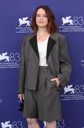 September 2, 2026, Venice, Italy: Claire Foy poses at the Ink photocall during the 83rd Venice International Film Festival at Palazzo del Casino on the Lido in Venice, Italy, on 02 September 2026. Photo: Venice Italy - ZUMAm179 20260902_zep_m179_012 Copyright: xAlecxMichaelx