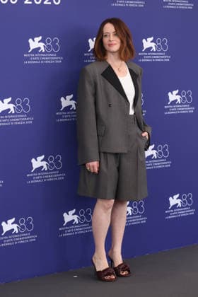 September 2, 2026, Venice, Italy: Claire Foy poses at the Ink photocall during the 83rd Venice International Film Festival at Palazzo del Casino on the Lido in Venice, Italy, on 02 September 2026. Photo: Venice Italy - ZUMAm179 20260902_zep_m179_014 Copyright: xAlecxMichaelx