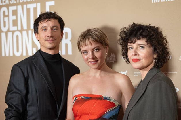 Premiere GENTLE MONSTER Laurence Rupp Jella Haase Marie Kreutzer Premiere von GENTLE MONSTER im Delphi Filmpalast Kino in Berlin Copyright: xEventpressx