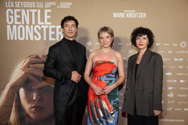Premiere GENTLE MONSTER Laurence Rupp Jella Haase Marie Kreutzer Premiere von GENTLE MONSTER im Delphi Filmpalast Kino in Berlin Copyright: xEventpressx