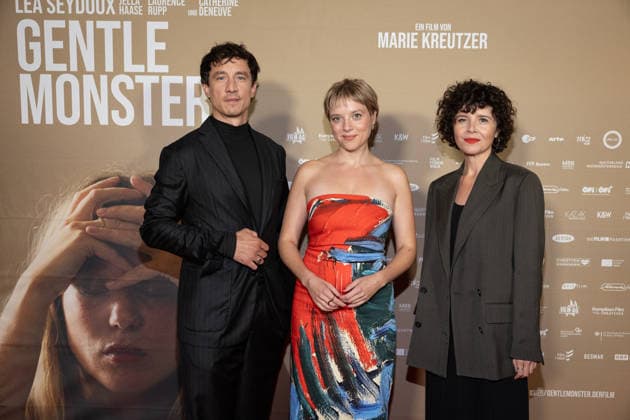 Premiere GENTLE MONSTER Laurence Rupp Jella Haase Marie Kreutzer Premiere von GENTLE MONSTER im Delphi Filmpalast Kino in Berlin Copyright: xEventpressx