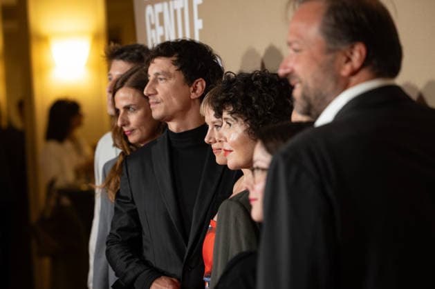 Premiere GENTLE MONSTER Laurence Rupp Jella Haase Marie Kreutzer Premiere von GENTLE MONSTER im Delphi Filmpalast Kino in Berlin Copyright: xEventpressx