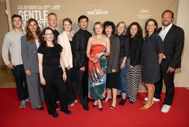 Premiere GENTLE MONSTER Marie Kreutzer Jella Haase Laurence Rupp Alexander Glehr Johanna Scherz Janine Jackowski Alex Roehl (MBB) Jan Rost (Delphi) Alamode Anton Rubtsov Judith Kaufmann Ulrike Kofler Myrna Wolff Katrin Rönicke (Moderation) Premiere von GENTLE MONSTER im Delphi Filmpalast Kino in Berlin Copyright: xEventpressx