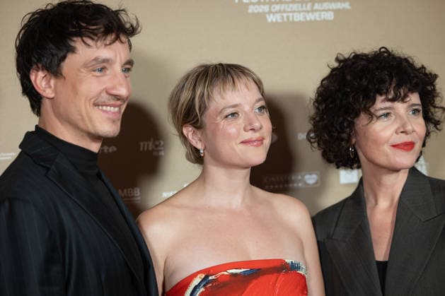 Premiere GENTLE MONSTER Laurence Rupp Jella Haase Marie Kreutzer Premiere von GENTLE MONSTER im Delphi Filmpalast Kino in Berlin Copyright: xEventpressx