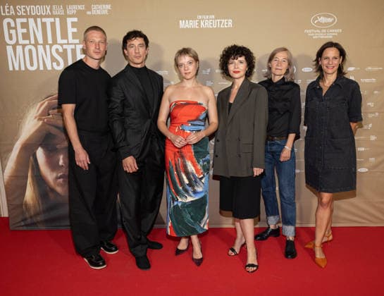 Premiere GENTLE MONSTER Marie Kreutzer Jella Haase Laurence Rupp Alexander Glehr Johanna Scherz Janine Jackowski Premiere von GENTLE MONSTER im Delphi Filmpalast Kino in Berlin Copyright: xEventpressx