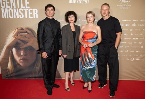 Premiere GENTLE MONSTER Marie Kreutzer Jella Haase Laurence Rupp Anton Rubtsov Premiere von GENTLE MONSTER im Delphi Filmpalast Kino in Berlin Copyright: xEventpressx