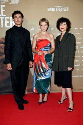 Laurence Rupp, Jella Haase und Marie Kreutzer bei der Premiere des Gentle Monster im Delphi Filmpalast. Berlin, 02.09.2026