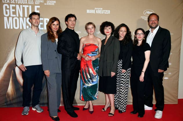 Gast, Janine Jackowski, Laurence Rupp, Jella Haase, Marie Kreutzer, Gast, Myrna Wolff und Alexander Glehr bei der Premiere des Gentle Monster im Delphi Filmpalast. Berlin, 02.09.2026