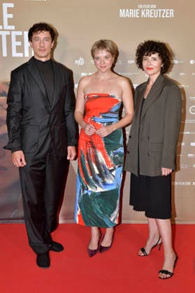 Laurence Rupp, Jella Haase und Marie Kreutzer bei der Premiere des Gentle Monster im Delphi Filmpalast. Berlin, 02.09.2026