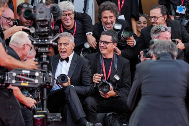 George Clooney attending the screening of *Ink* and the opening ceremony of the 83rd Venice International Film Festival at the Sala Grande on September 2, 2026, in Venice, Italy. Lucia Sabatelli, Venice, Italy  Copyright: xLuciaxSabatellix xBestimagexLuciaxSabatellix xBestimagex
