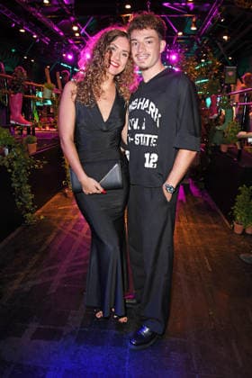 Garry Secret mit Freundin Jessica Kühberger beim PROMI BIG BROTHER REVEAL EVENT 2026 im Capitol Theater in Düsseldorf am 02.09.2026