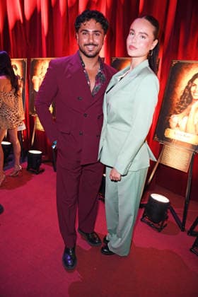 Amir Hosseiny mit Freundin Fabienne Neumann beim PROMI BIG BROTHER REVEAL EVENT 2026 im Capitol Theater in Düsseldorf am 02.09.2026